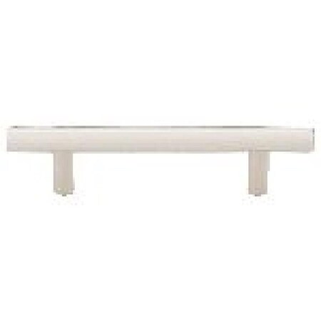 Patioplus 3 in. Center to Center Brass Bar Cabinet Pull, Satin Nickel PA1628003